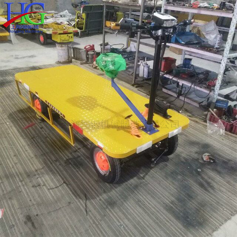 高效便捷的工業(yè)搬運助手 鐵路建設平板運料車與座駕式電動搬運車